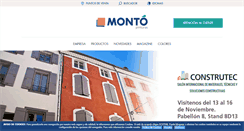 Desktop Screenshot of montopinturas.com